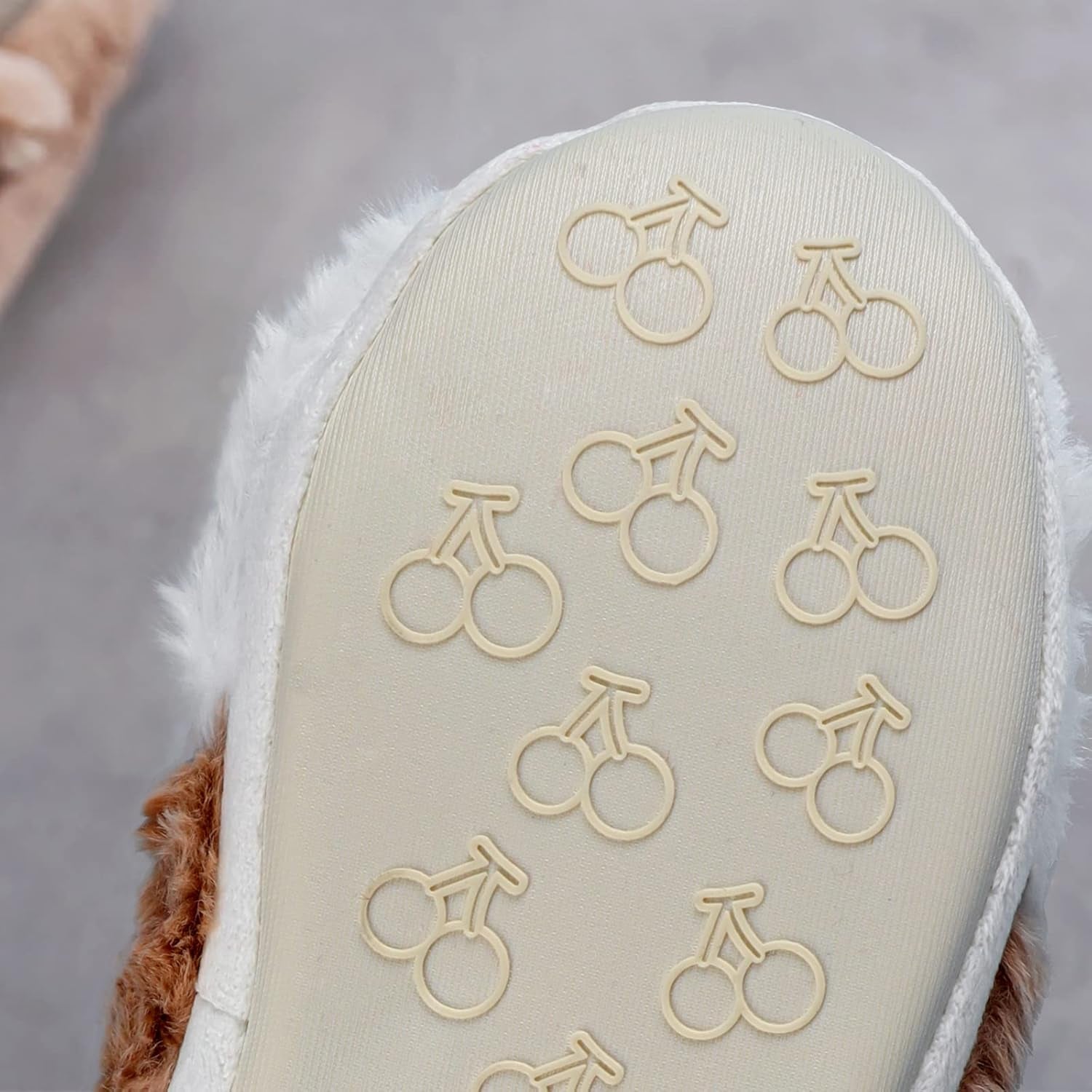 Womens Cute Reindeer Antlers House Slippers Funny Christmas Deer Horn Ear Indoor Home Shoes Plush Fuzzy Warm Bedroom Slippers